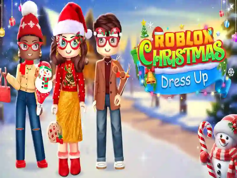Trò chơi ROBLOX Christmas Dressup trực tuyến