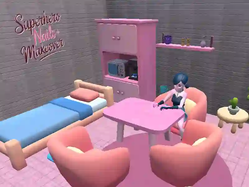 Trò chơi Trang điểm móng tay siêu anh hùng trực tuyến