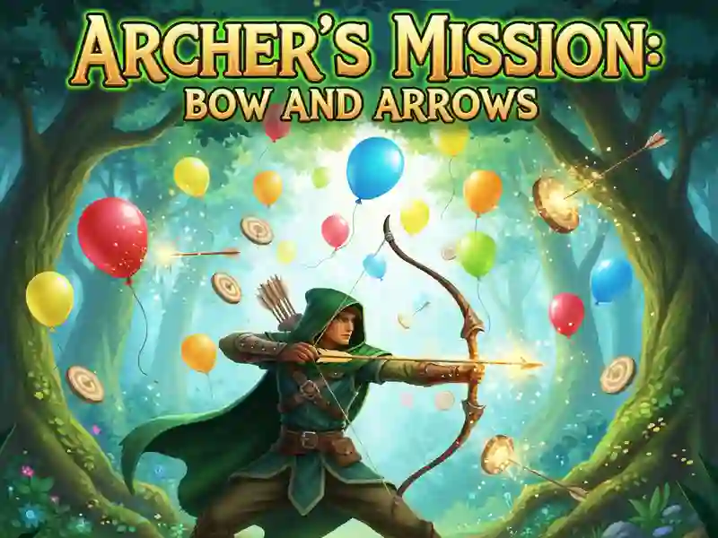 Trò chơi Nhiệm vụ của Archer: Cung và mũi tên trực tuyến