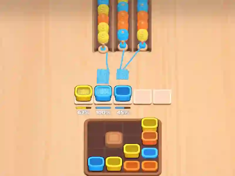 Trò chơi Sợi màu sắp xếp trực tuyến