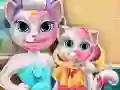 Trò chơi Mẹ Mèo Biến Hình Thực trực tuyến