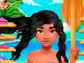 Trò chơi Công chúa Polynesia: Cắt tóc thật trực tuyến