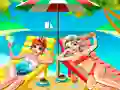 Trò chơi Tự sướng Bãi biển của Elsa và Anna trực tuyến Trò chơi Tự sướng Bãi biển của Elsa và Anna trực tuyến