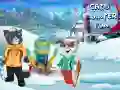 Trò chơi Niềm vui mùa đông cho mèo trực tuyến