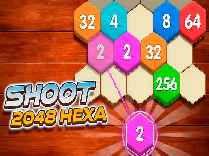 Trò chơi Bắn 2048 Hexa trực tuyến
