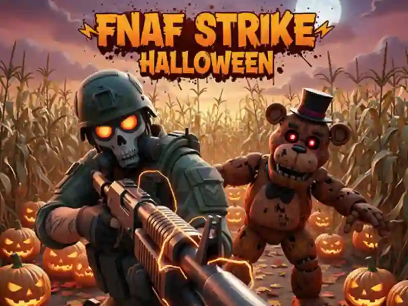 Trò chơi FNAF tấn công Halloween trực tuyến Trò chơi FNAF tấn công Halloween trực tuyến