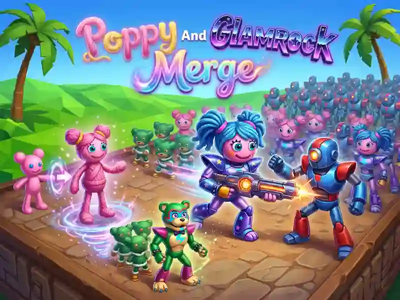 Trò chơi Poppy And Glamrock Merge trực tuyến