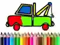 Trò chơi Trở lại trường: Tô màu xe tải trực tuyến