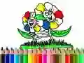 Trò chơi Quay lại trường: Tô màu hoa trực tuyến Trò chơi Quay lại trường: Tô màu hoa trực tuyến