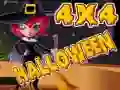 Trò chơi 4X4 Halloween trực tuyến Trò chơi 4X4 Halloween trực tuyến