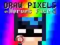 Trò chơi Vẽ Khuôn Mặt Anh Hùng Pixel trực tuyến