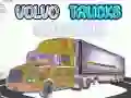 Trò chơi Tô màu xe tải Volvo trực tuyến Trò chơi Tô màu xe tải Volvo trực tuyến
