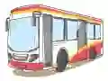 Trò chơi Xe buýt hoạt hình trượt trực tuyến