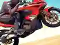 Trò chơi Người đua xe mô tô mạo hiểm trên cao tốc trực tuyến