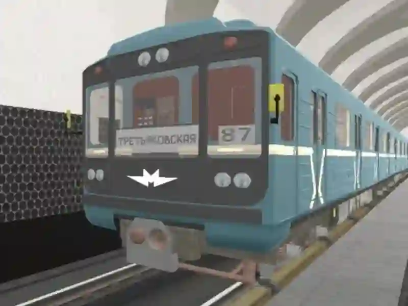 Trò chơi Trình điều khiển tàu điện ngầm Moscow 3D trực tuyến Trò chơi Trình điều khiển tàu điện ngầm Moscow 3D trực tuyến