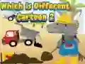 Trò chơi Phim hoạt hình nào khác biệt 2 trực tuyến