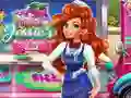 Trò chơi Các cô gái sửa: Xe kem của Jessie trực tuyến