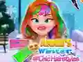 Trò chơi Kiểu Tóc Sang Trọng Mùa Đông Của Annie trực tuyến