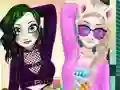 Trò chơi Công chúa Ella Soft vs Grunge trực tuyến Trò chơi Công chúa Ella Soft vs Grunge trực tuyến