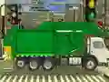 Trò chơi Xe tải rác 3D trực tuyến Trò chơi Xe tải rác 3D trực tuyến