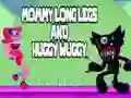 Trò chơi Mẹ Chân Dài và Huggy Wuggy trực tuyến