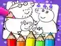 Trò chơi Sách tô màu Peppa Pig trực tuyến
