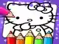 Trò chơi Sách tô màu Hello Kitty trực tuyến Trò chơi Sách tô màu Hello Kitty trực tuyến
