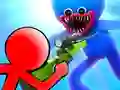 Trò chơi Stickman vs Huggy Wuggy trực tuyến Trò chơi Stickman vs Huggy Wuggy trực tuyến