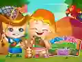 Trò chơi Ngày Cắm Trại Của Mike và Mia trực tuyến Trò chơi Ngày Cắm Trại Của Mike và Mia trực tuyến