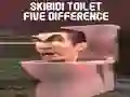Trò chơi Skibidi Toilet Năm Sự Khác Biệt trực tuyến