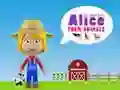 Trò chơi Thế Giới Động Vật Nông Trại của Alice trực tuyến