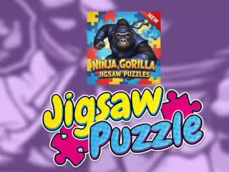 Trò chơi Ninja Gorilla Pligsaw Puzzles trực tuyến
