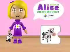 Trò chơi Thế giới của Alice Hình ảnh và Từ ngữ trực tuyến