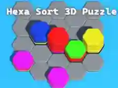 Trò chơi Câu đố Sắp xếp Hexa 3D trực tuyến
