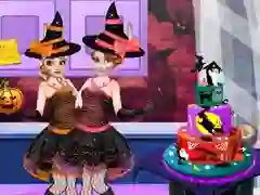 Trò chơi Bánh tiệc Halloween trực tuyến