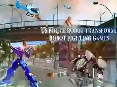 Trò chơi Robot Cảnh sát Mỹ Biến hình: Trò chơi Đánh nhau với Robot trực tuyến