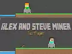 Trò chơi Alex và Steve: Thợ Mỏ Hai Người Chơi trực tuyến Trò chơi Alex và Steve: Thợ Mỏ Hai Người Chơi trực tuyến