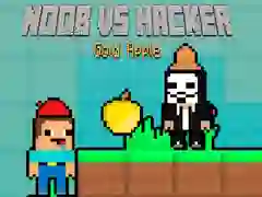 Trò chơi Noob vs Hacker Táo Vàng trực tuyến
