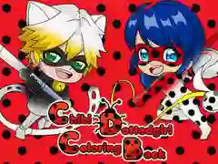 Trò chơi Sách Tô Màu Cô Gái Chibi Có Đốm trực tuyến