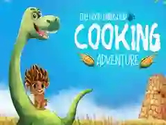Trò chơi Cuộc Phiêu Lưu Nấu Ăn của Khủng Long Tốt trực tuyến