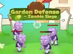 Trò chơi Phòng Thủ Vườn - Cuộc Bao Vây Zombie trực tuyến