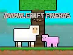 Trò chơi AnimalCraft Bạn bè 2 người chơi trực tuyến