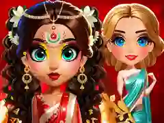 Trò chơi Trang điểm Asoka Cô dâu Ấn Độ trực tuyến Trò chơi Trang điểm Asoka Cô dâu Ấn Độ trực tuyến