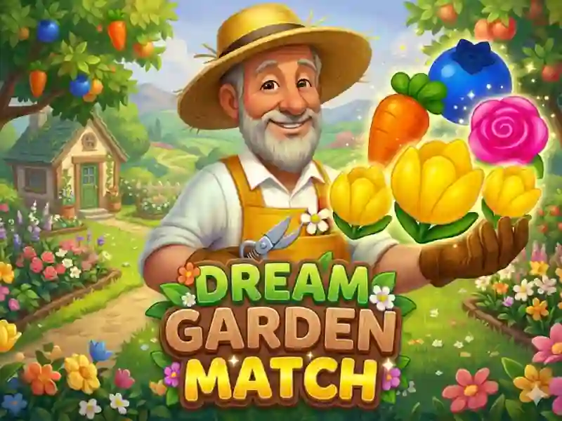Trò chơi Match Dream Garden trực tuyến