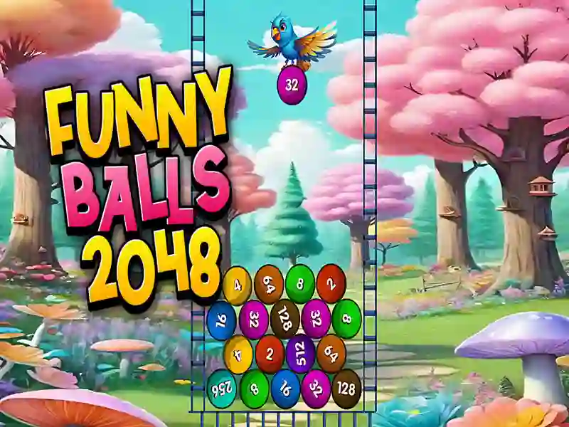 Trò chơi Balls Funny 2048 trực tuyến