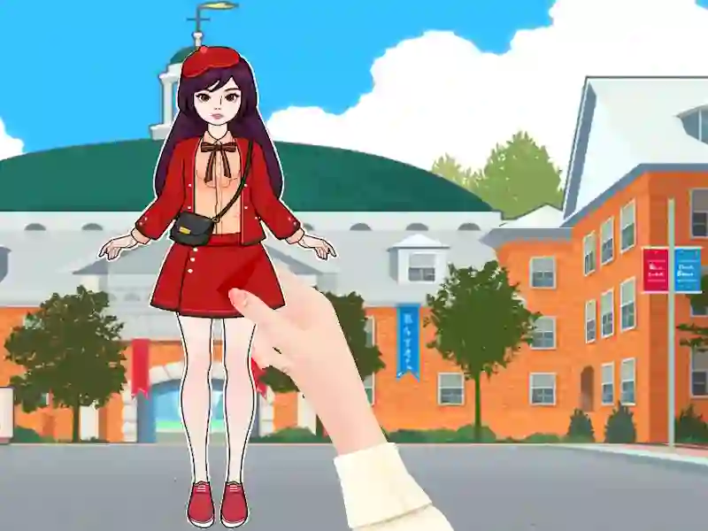 Trò chơi Trang điểm búp bê giấy trang điểm trực tuyến