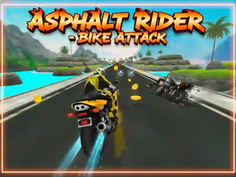 Trò chơi Asphalt Rider — Tấn công xe đạp trực tuyến