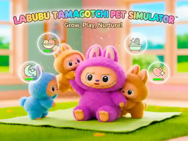Trò chơi Trình mô phỏng thú cưng Labubu Tamagotchi trực tuyến