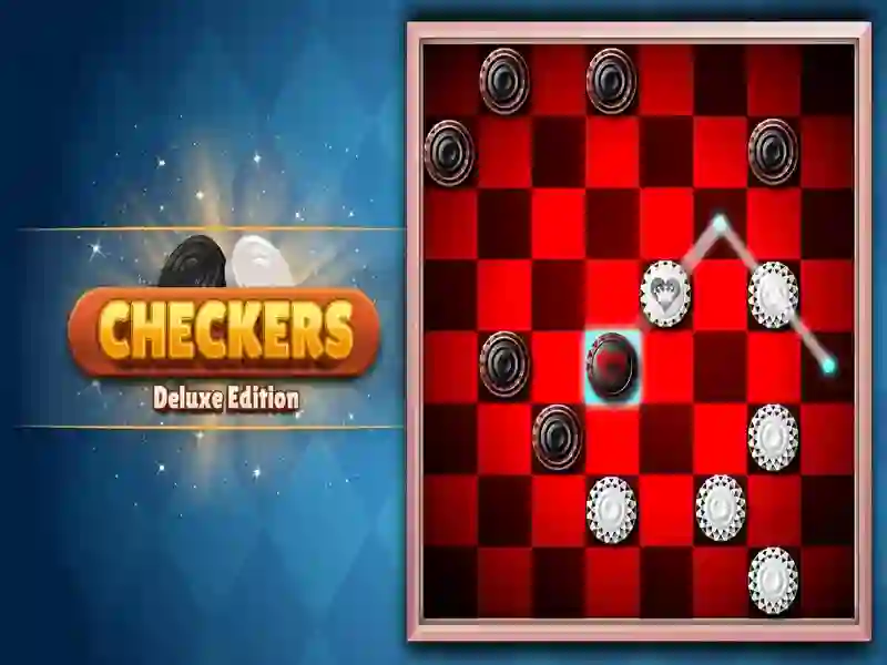 Trò chơi Checkers phiên bản Deluxe trực tuyến