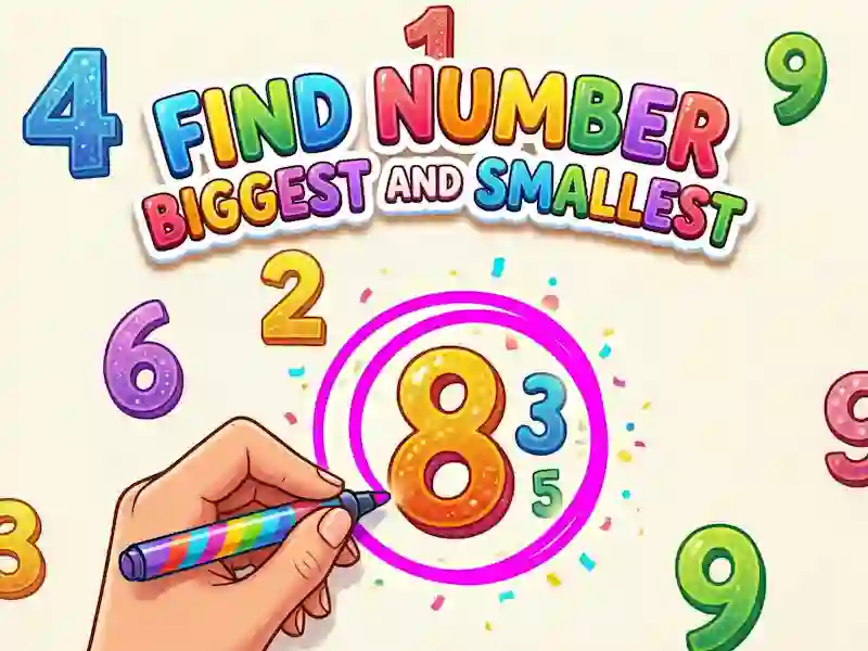 Trò chơi Find Number Biggest and Smallest trực tuyến